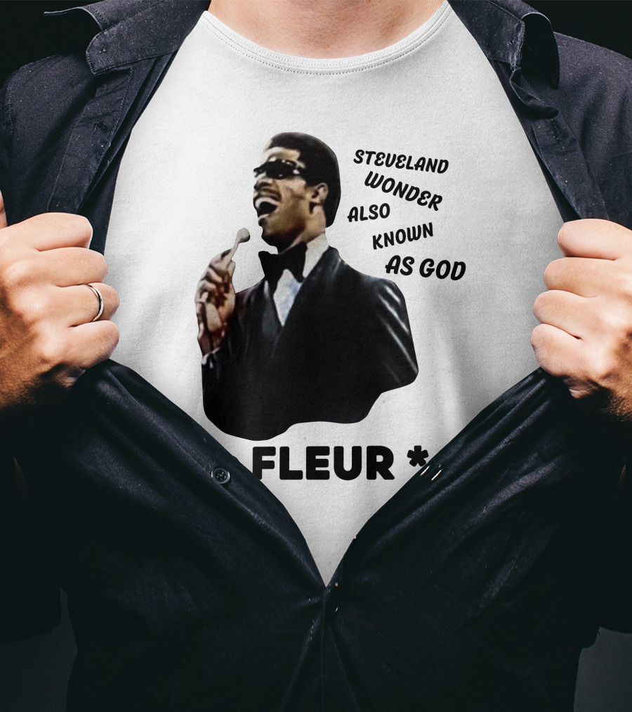 Steveland Wonder Also Known As God Le Fleur T-Shirt