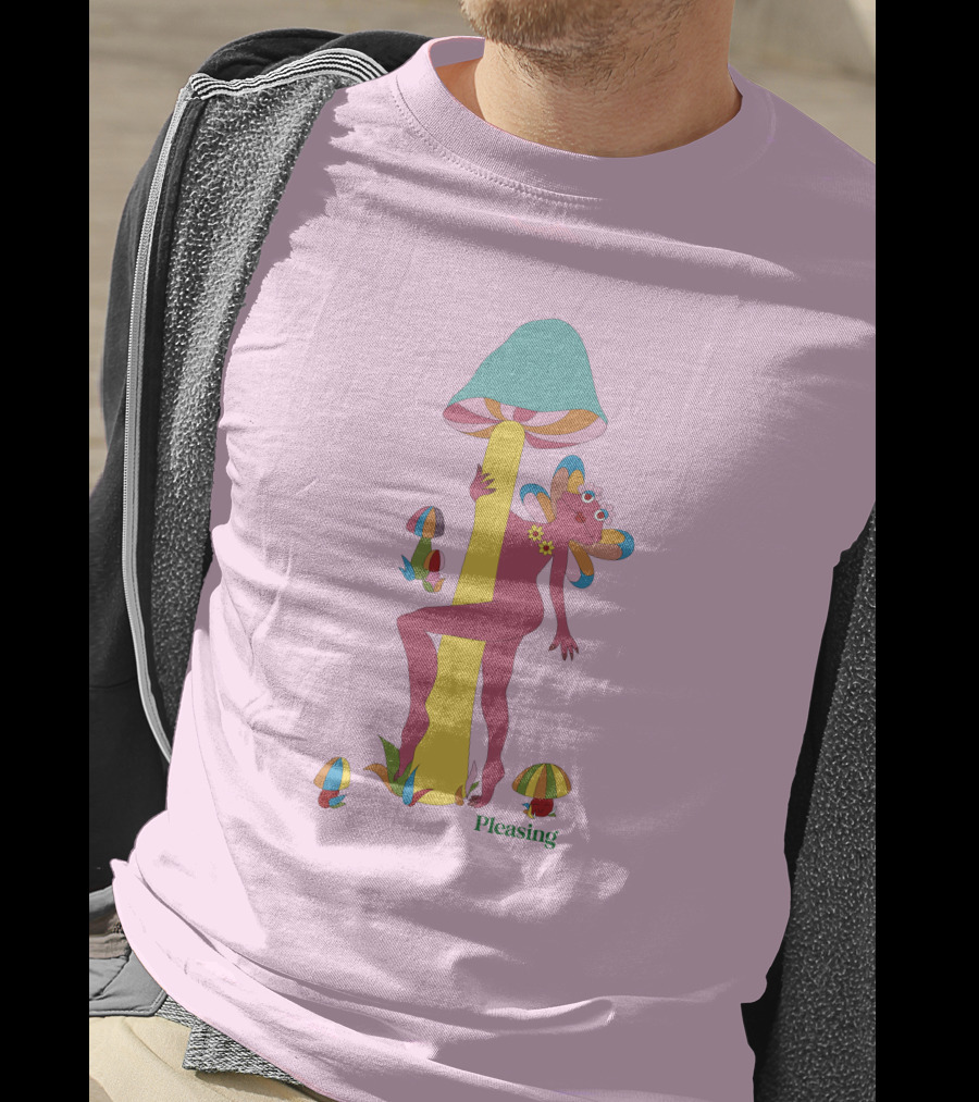 Pleasing Shroom Bloom Fairy With Mushrooms T-Shirt