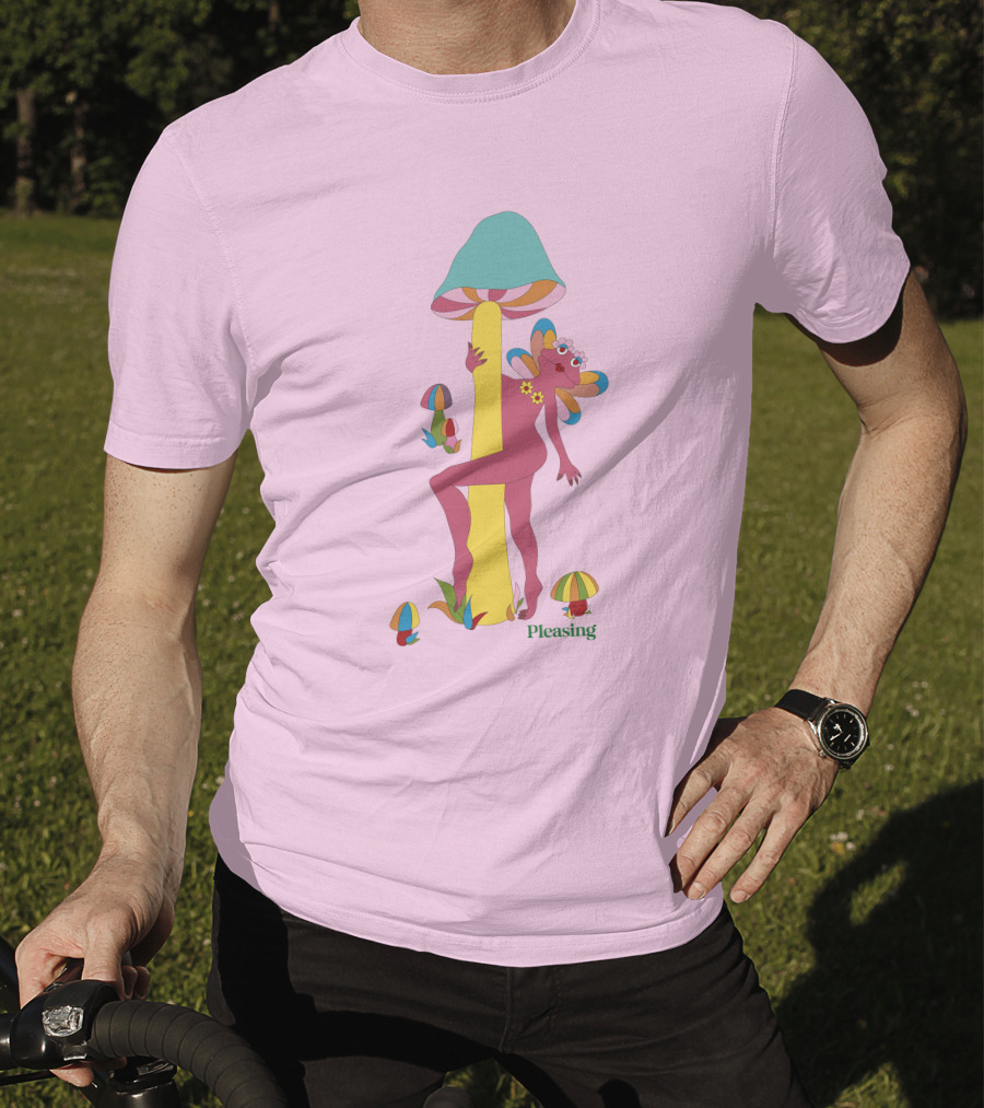 Pleasing Shroom Bloom Fairy With Mushrooms T-Shirt