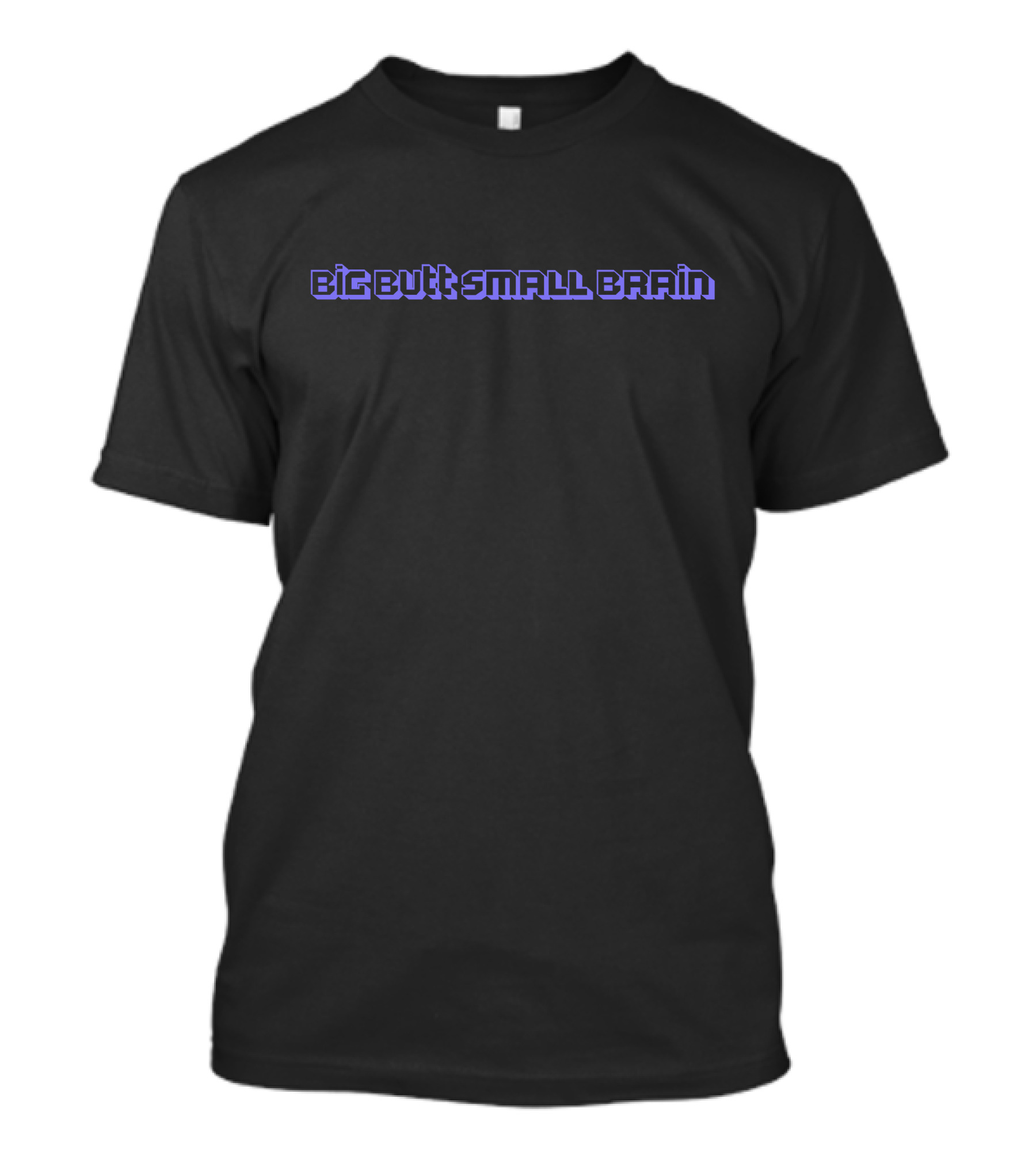 Pixelxkitten Big Butt Small Brain T-Shirt
