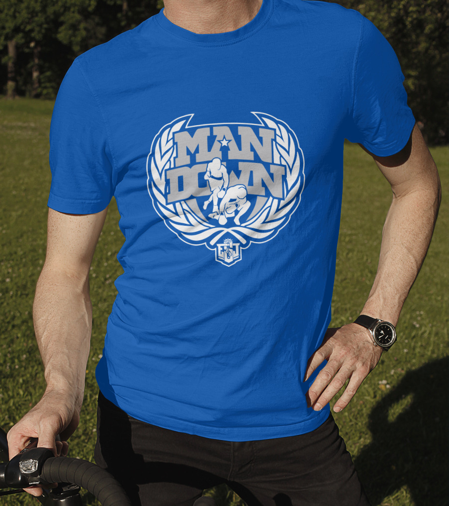 Man Down Team Spence Boxing Laurel Crest T-Shirt