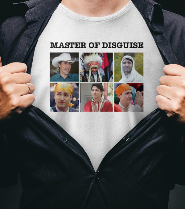 Master Of Disguise Collection Featuring Various Cultural Attire T-Shirt