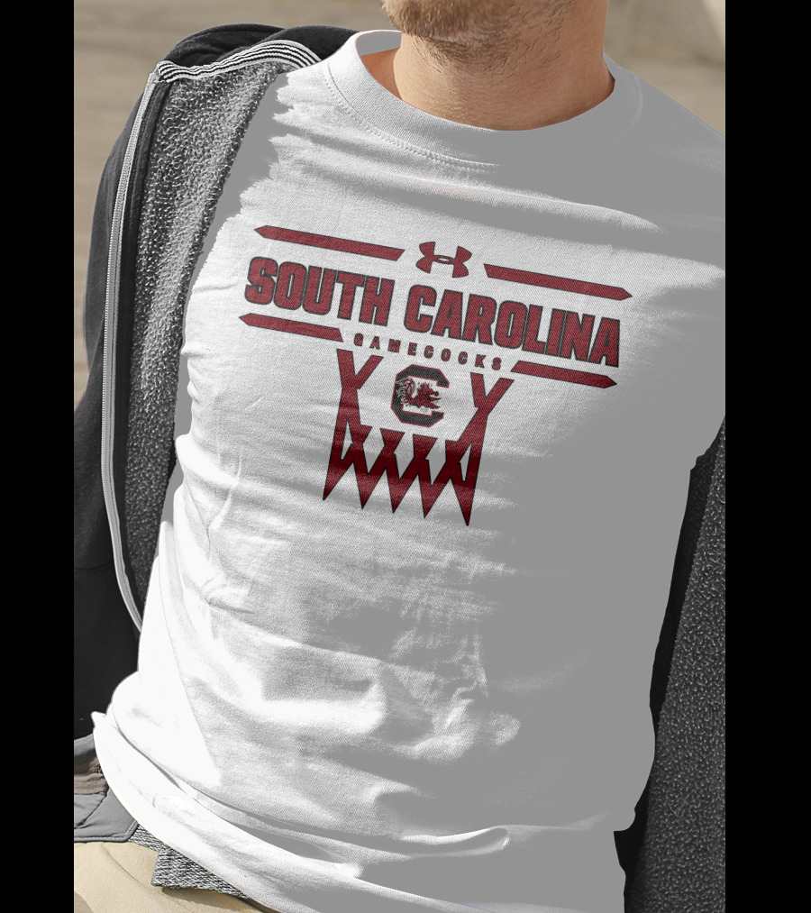 South Carolina Gamecocks Under Armour Basketball T-Shirt