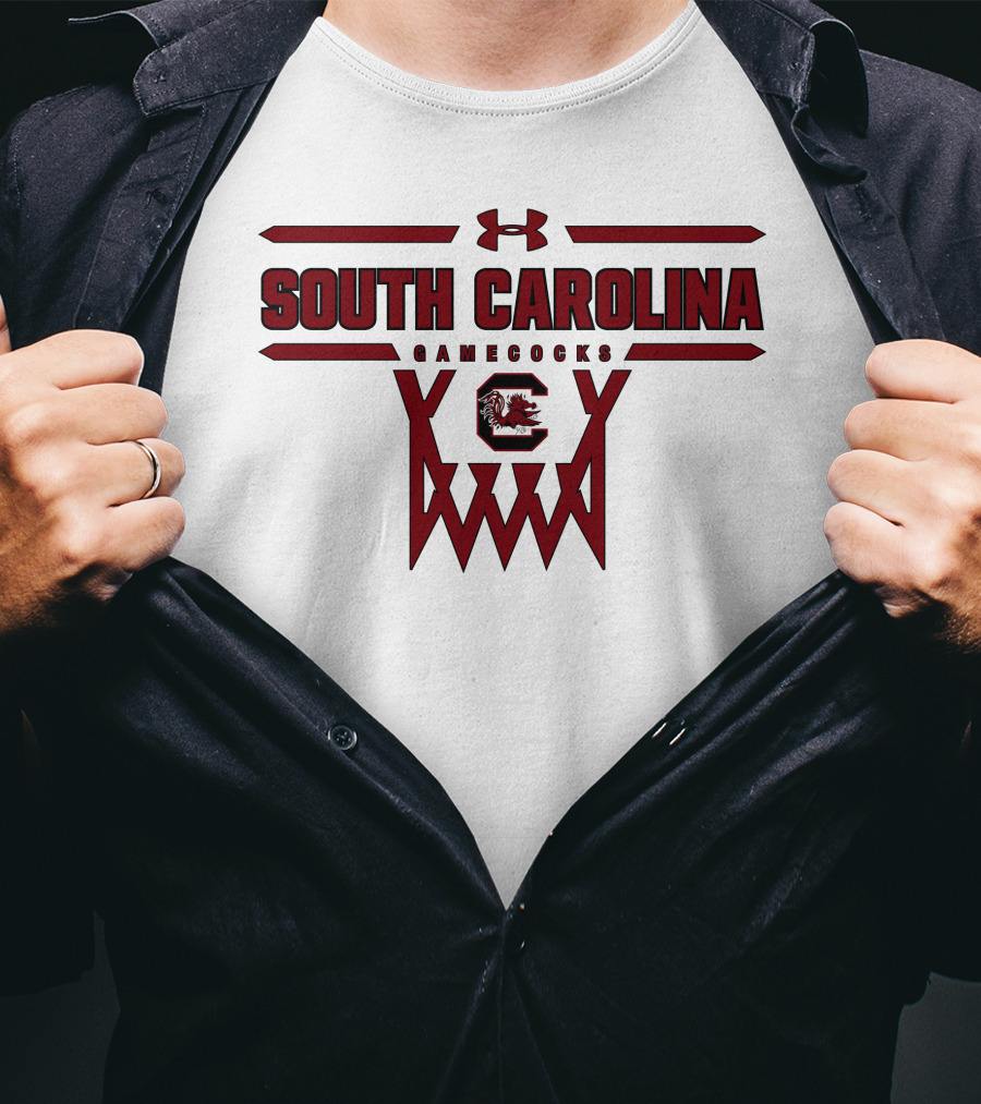 South Carolina Gamecocks Under Armour Basketball T-Shirt