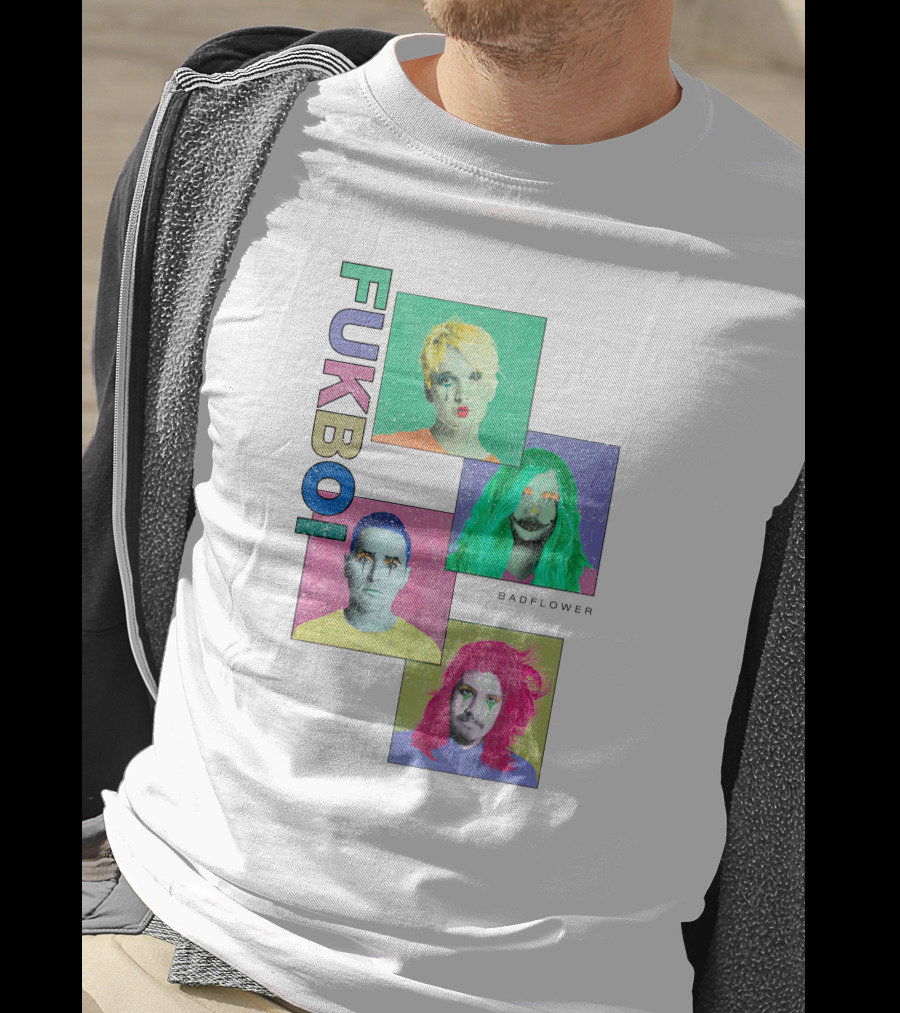Badflower Fukboi Colorful Portraits T-Shirt