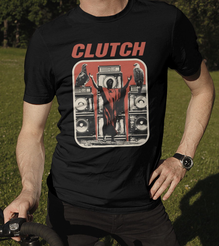 CLUTCH Amplified Avian Icons Scene T-Shirt