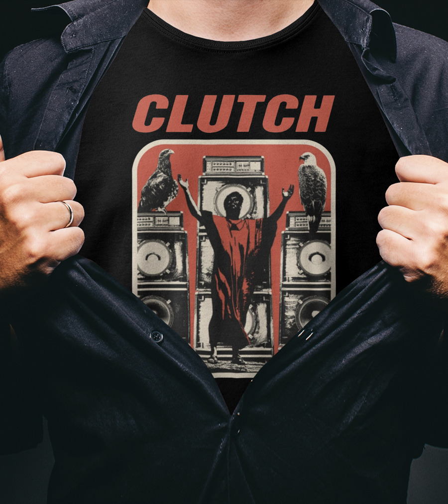 CLUTCH Amplified Avian Icons Scene T-Shirt