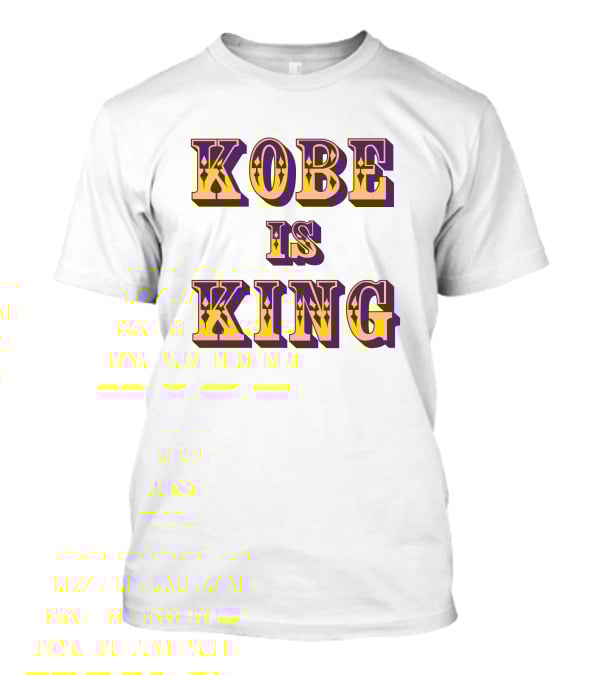 Kobe Is King Lakers Colors T-Shirt