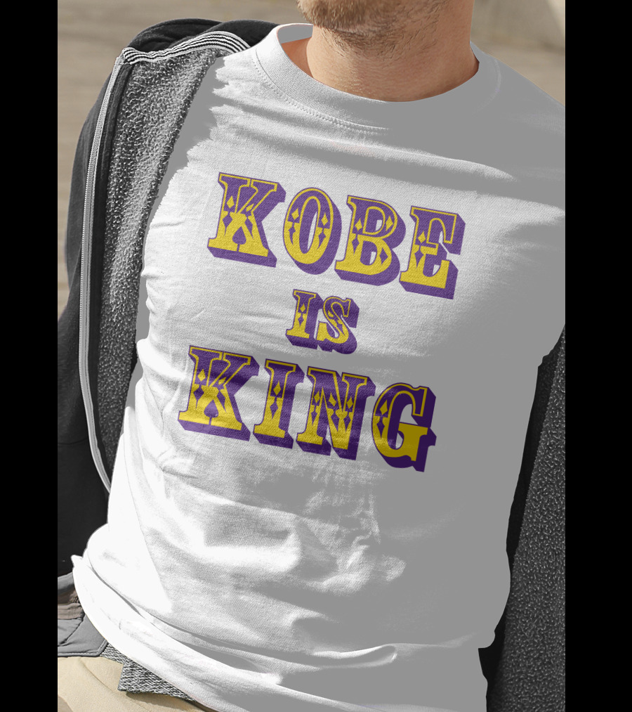 Kobe Is King Lakers Colors T-Shirt