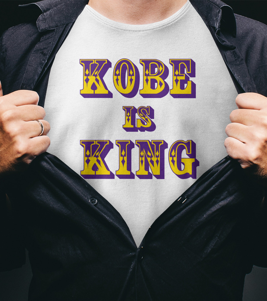 Kobe Is King Lakers Colors T-Shirt