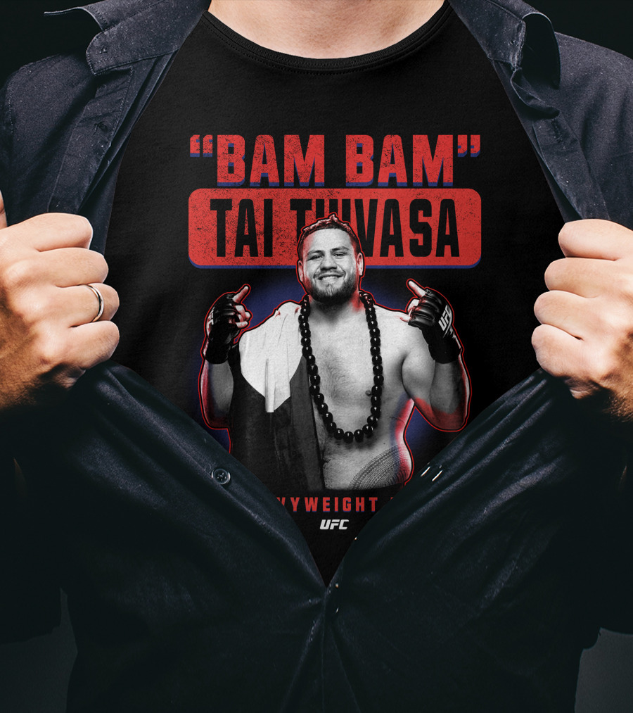 Bam Bam Tai Tuivasa UFC Heavyweight Division T-Shirt
