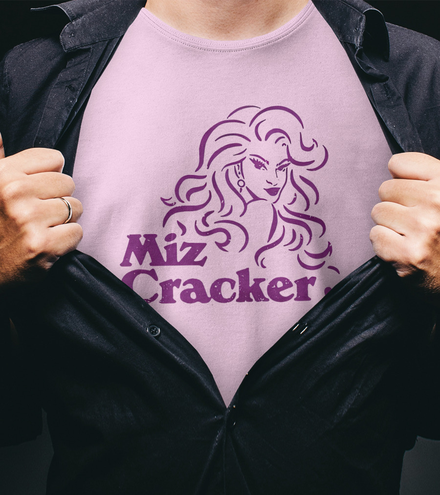 Miz Cracker Drag Queen Graphic Typography T-Shirt