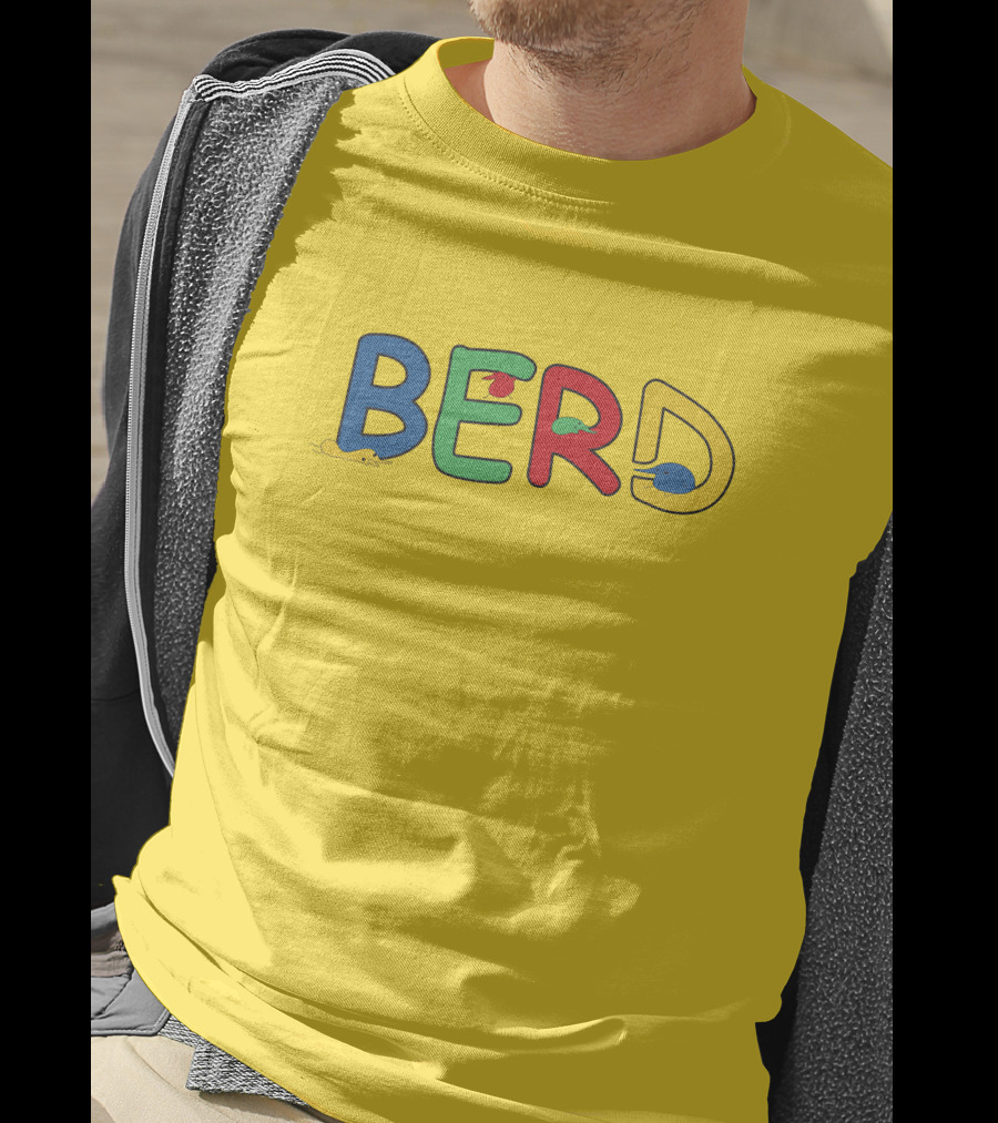 BERD Colorful Text With Mice Accents T-Shirt