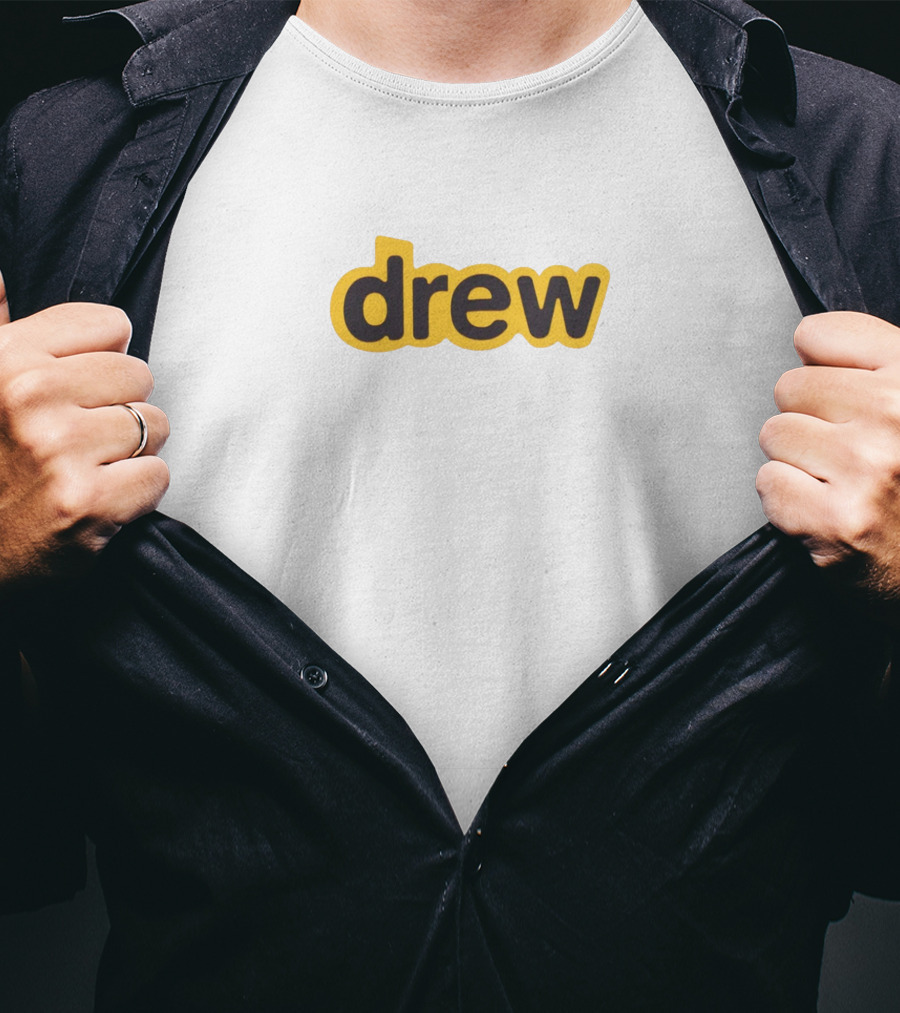Drew House Yellow And Black T-Shirt