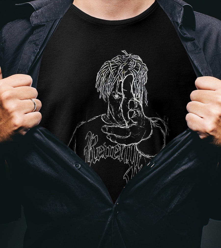 Revenge Merch Stylized Line T-Shirt