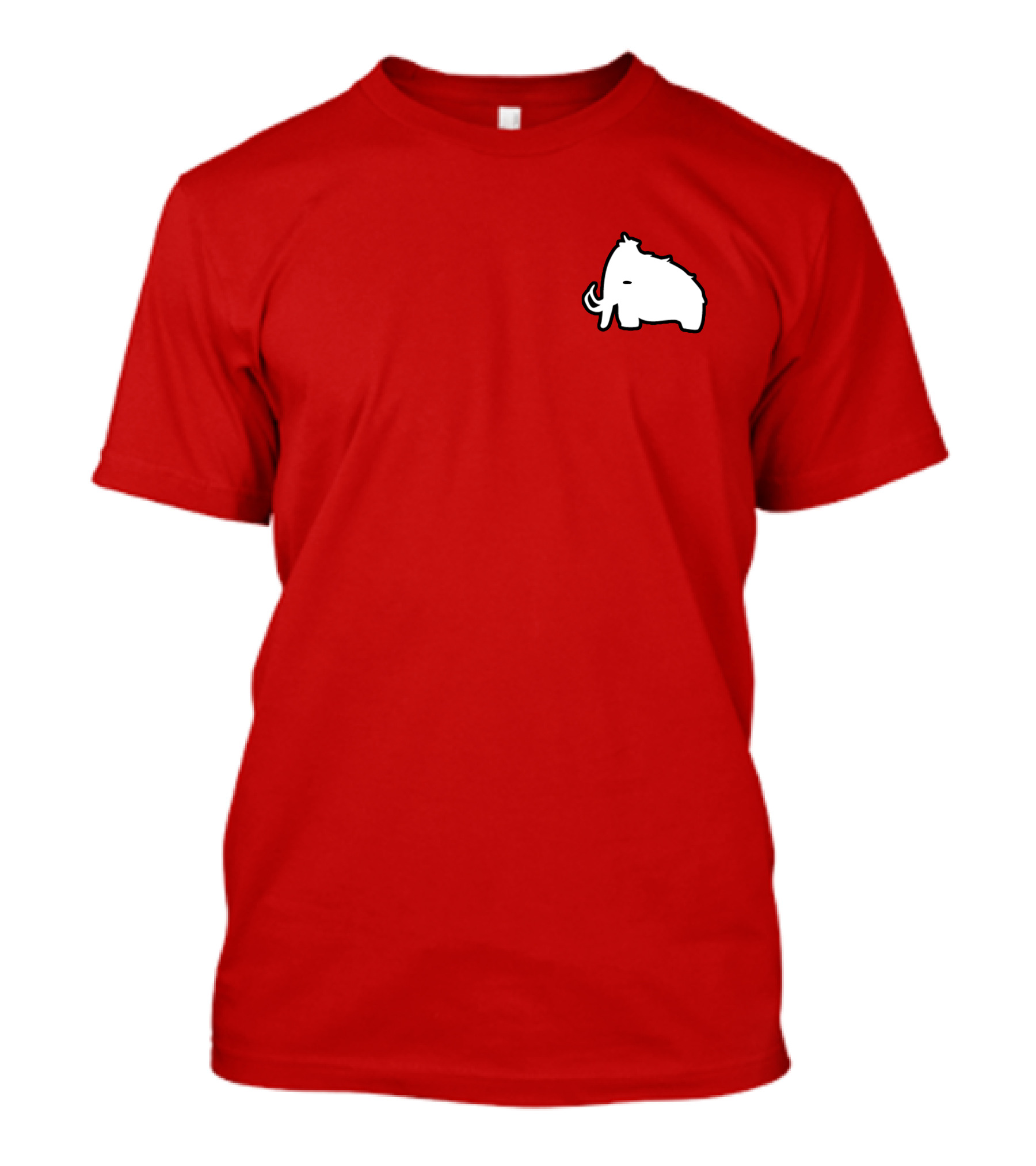 Wooli Official Merch Woolly Mammoth Silhouette T-Shirt