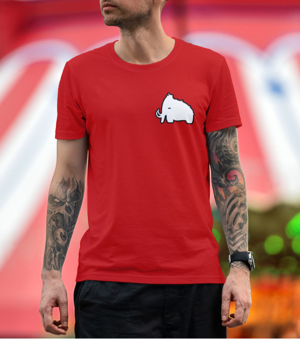 Premium T-Shirt: Wooli Official Merch Woolly Mammoth Silhouette T-Shirt Wooli Official Merch Woolly Mammoth Silhouette T-Shirt