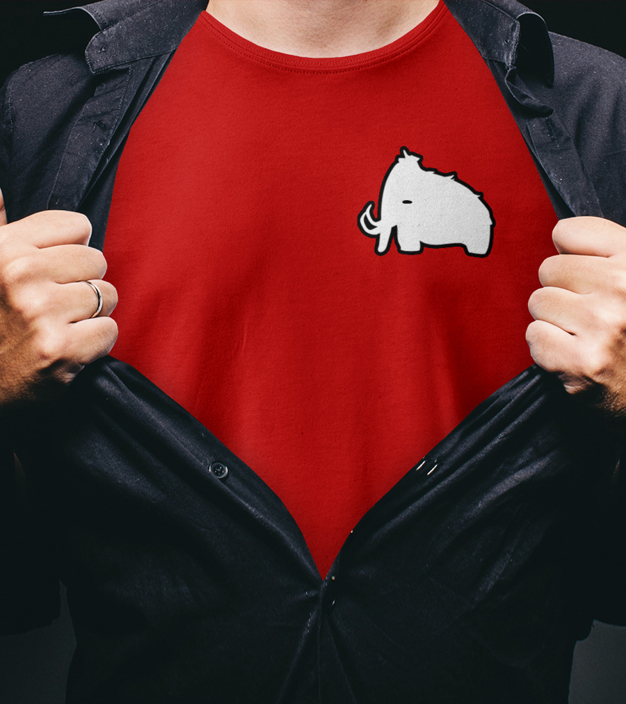 Wooli Official Merch Woolly Mammoth Silhouette T-Shirt