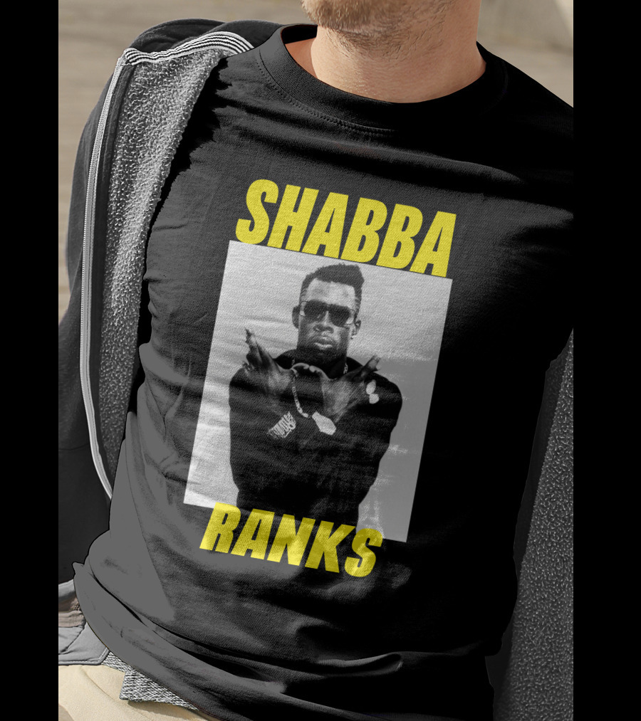 SHABBA RANKS Iconic Crossed Arms Pose T-Shirt