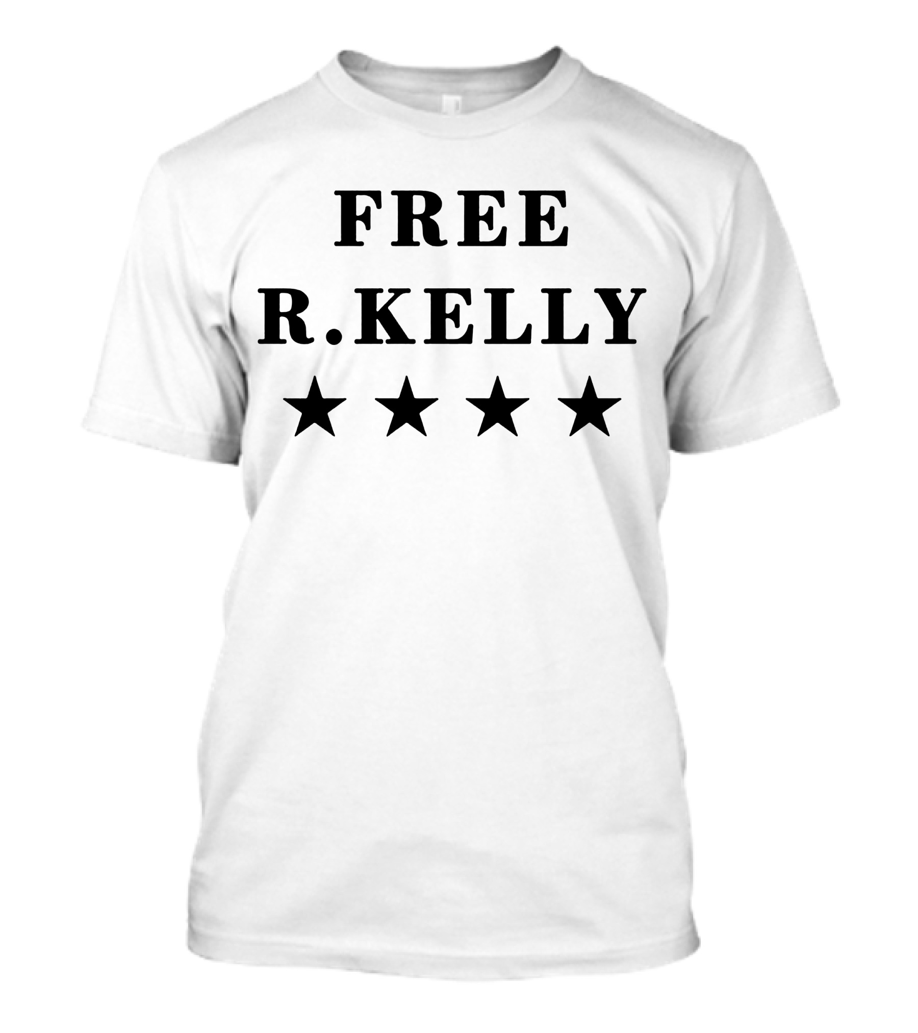 Free R. Kelly Five Stars T-Shirt