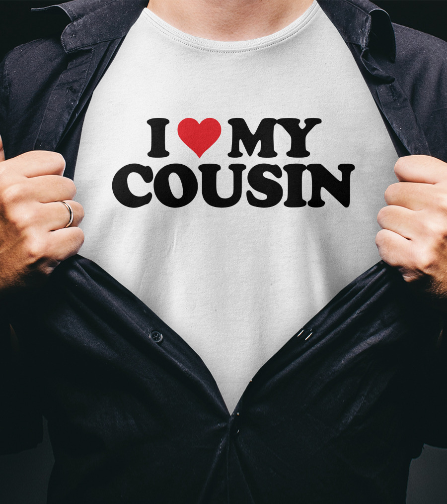 I Love Heart My Cousin T-Shirt