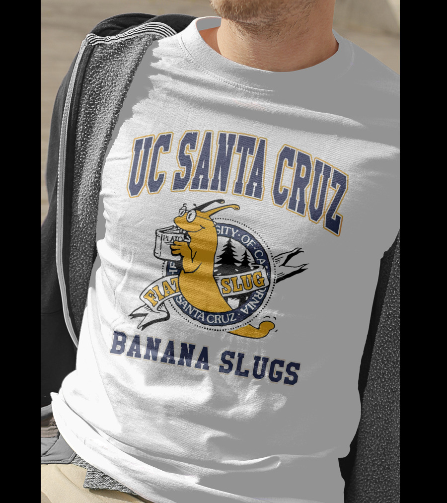 UC Santa Cruz Banana Slugs Fiat Slug University Of California Santa Cruz T-Shirt
