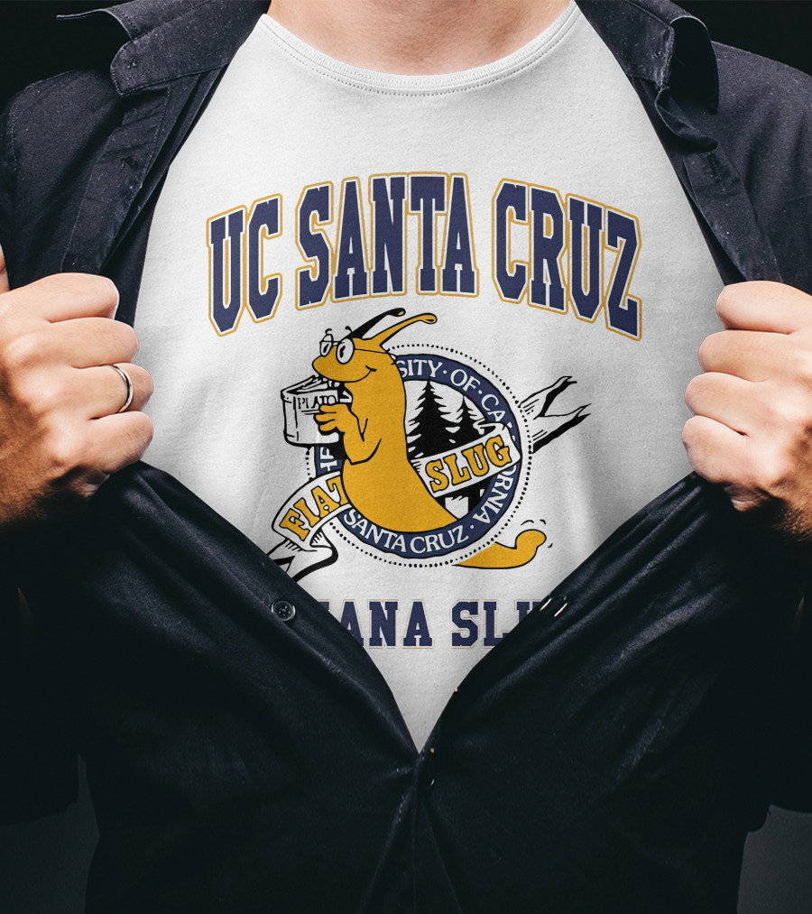 UC Santa Cruz Banana Slugs Fiat Slug University Of California Santa Cruz T-Shirt