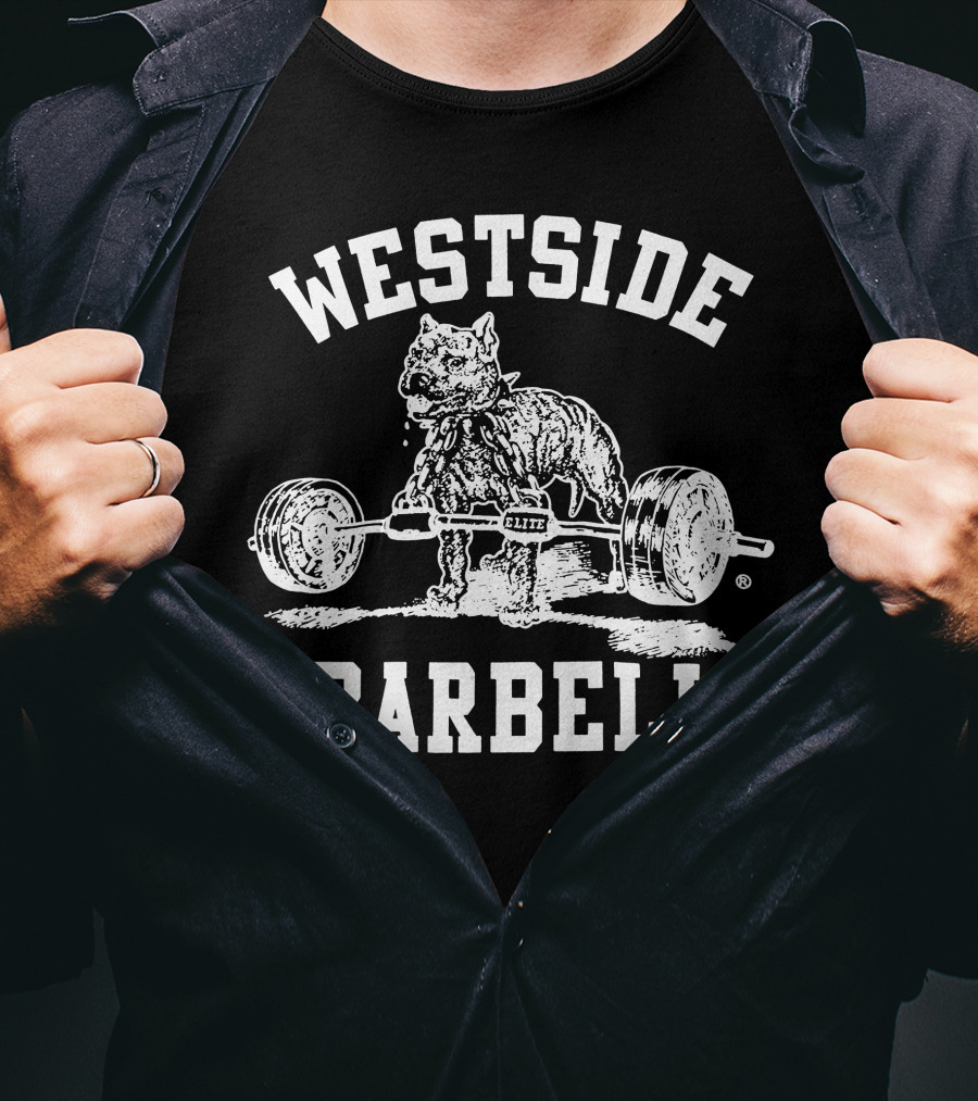 Westside Barbell Elite Dog Lifting Weights T-Shirt