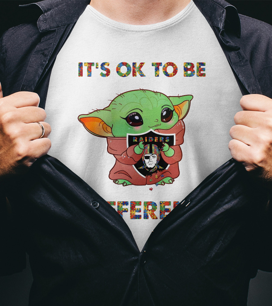 It's Ok To Be Different Las Vegas Raiders 23 T-Shirt