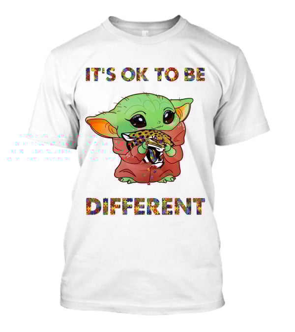 It's Ok To Be Different Jacksonville Jaguars T-Shirt