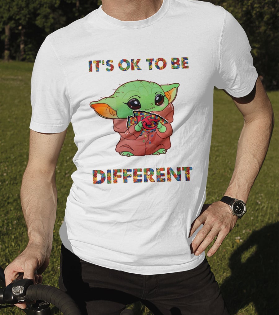 Its Ok To Be Different Kansas City Chiefs T-Shirt