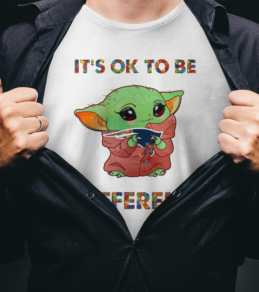 It's Ok To Be Different New England Patriots T-Shirt
