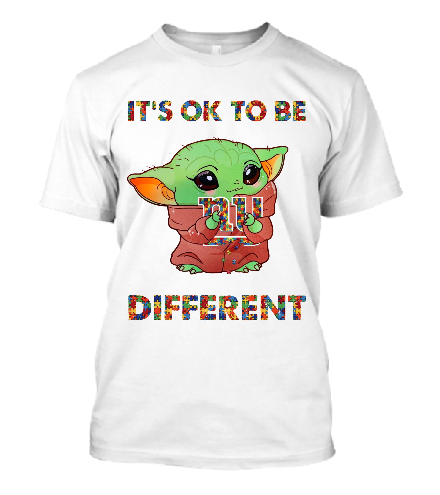 It's Ok To Be Different Baby Alien Ny Giants T-Shirt