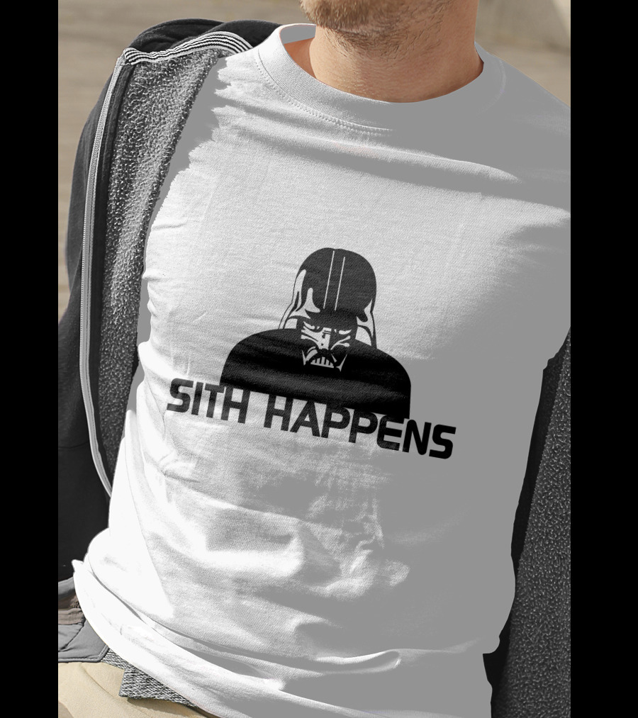 SITH HAPPENS Darth Vader T-Shirt