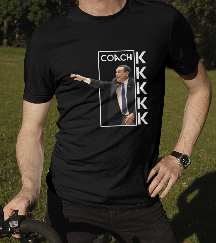 COACH K Duke Basketball Legend T-Shirt