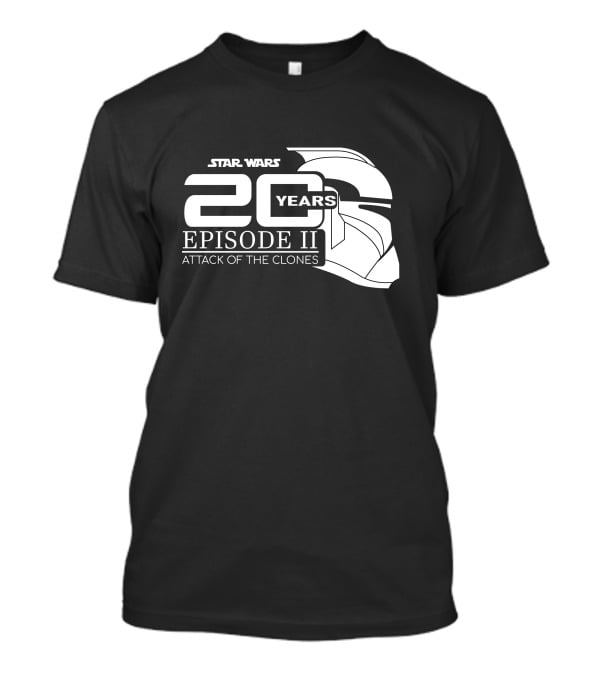 Star Wars Episode II Attack Of The Clones 20 Years T-Shirt
