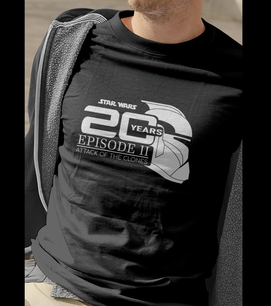 Star Wars Episode II Attack Of The Clones 20 Years T-Shirt
