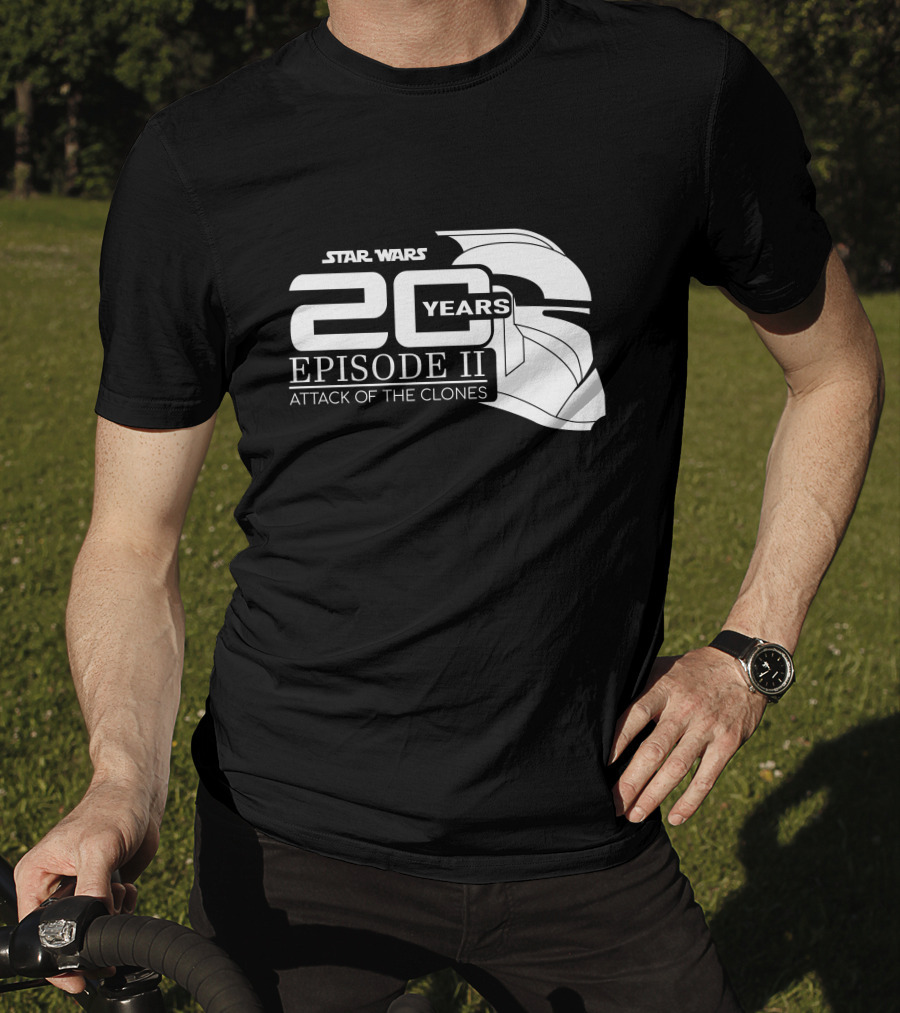 Star Wars Episode II Attack Of The Clones 20 Years T-Shirt