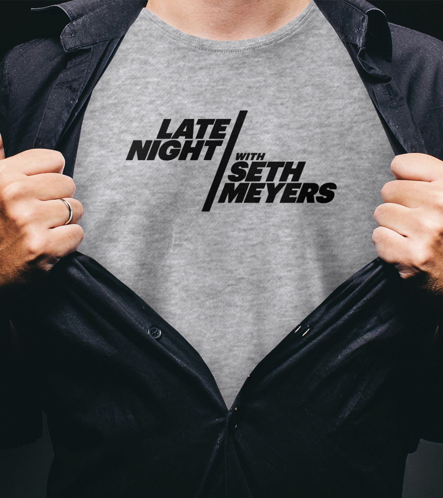 Late Night With Seth Meyers Mark Duplass Interview T-Shirt