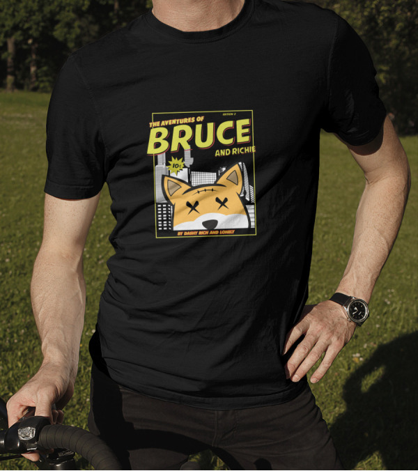 The Aventures Of Bruce And Richie Edition 2 By Dashy Rich And Lonely T-Shirt