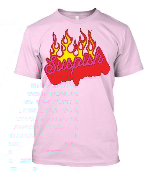 Bailey Sarian Suspish Flame Light Pink T-Shirt