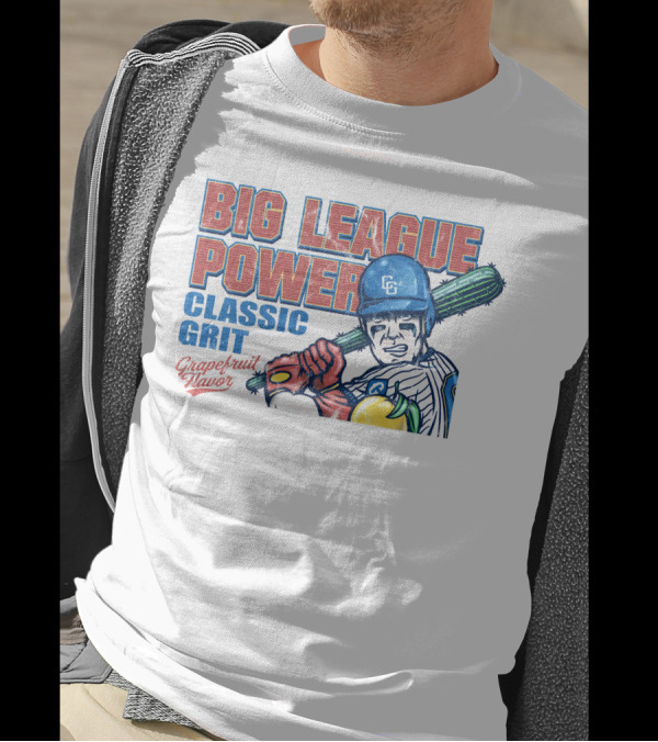 Big League Power Classic Grit Grapefruit Flavor T-Shirt