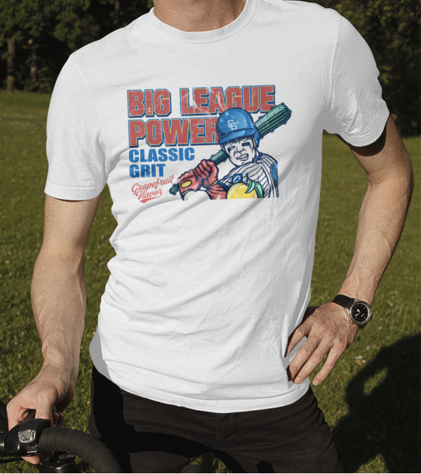 Big League Power Classic Grit Grapefruit Flavor T-Shirt
