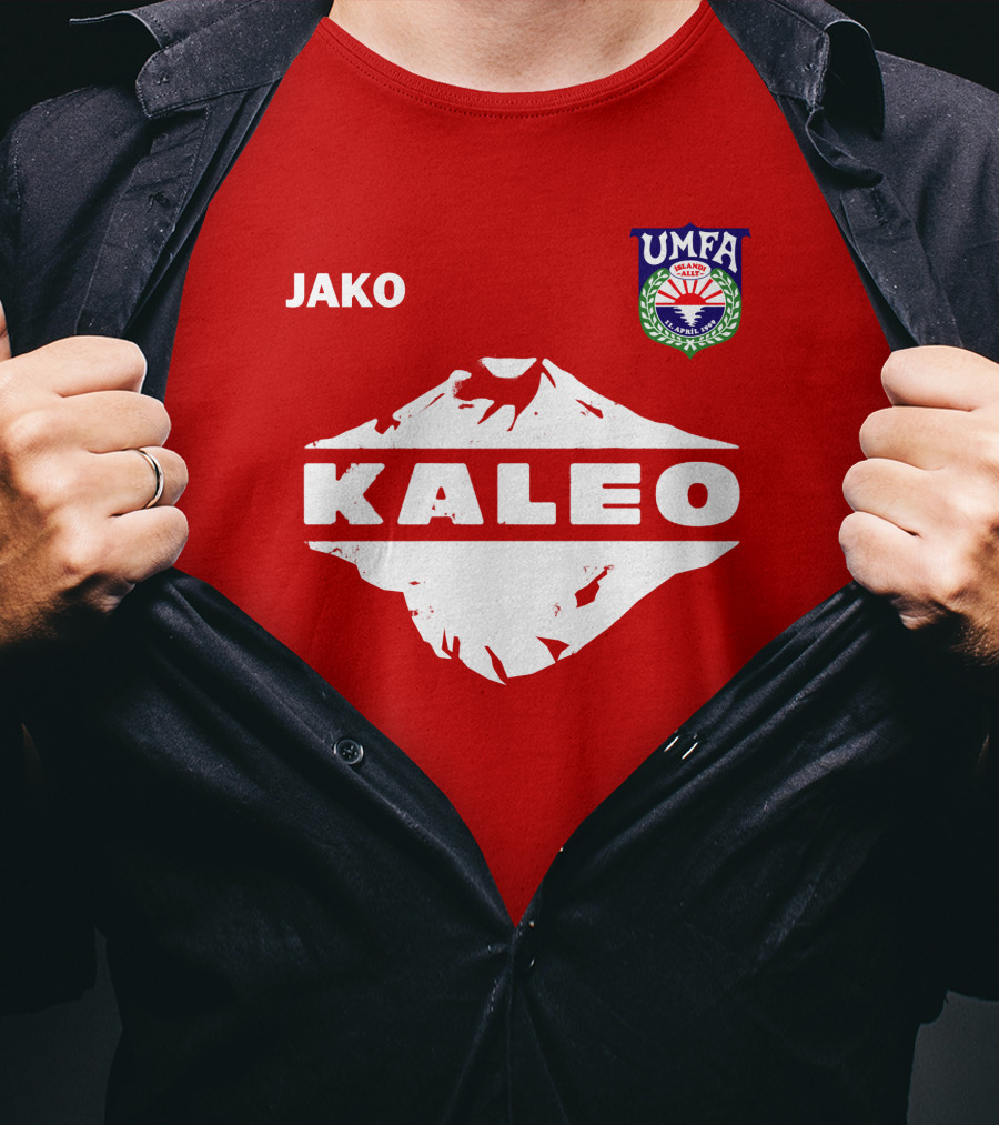 JAKO Kaleo UMFA Crest Red T-Shirt