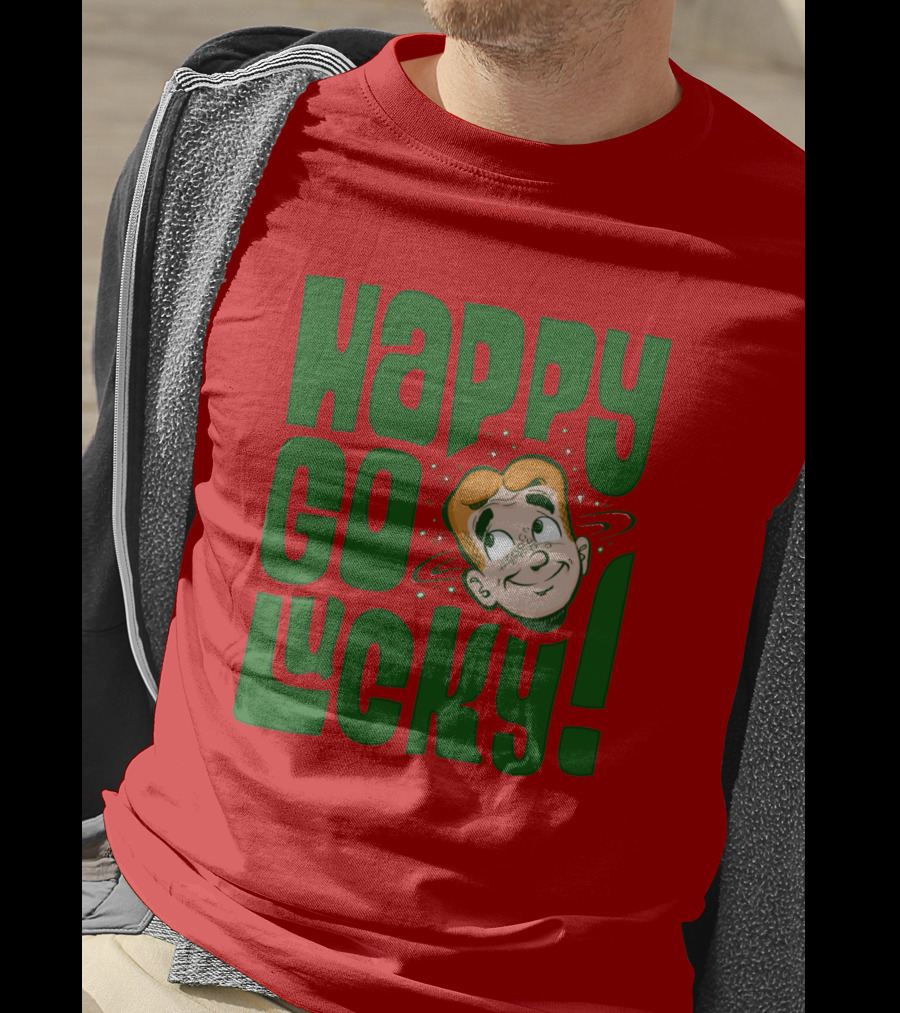 Happy Go Lucky Archie Comics Merch New T-Shirt
