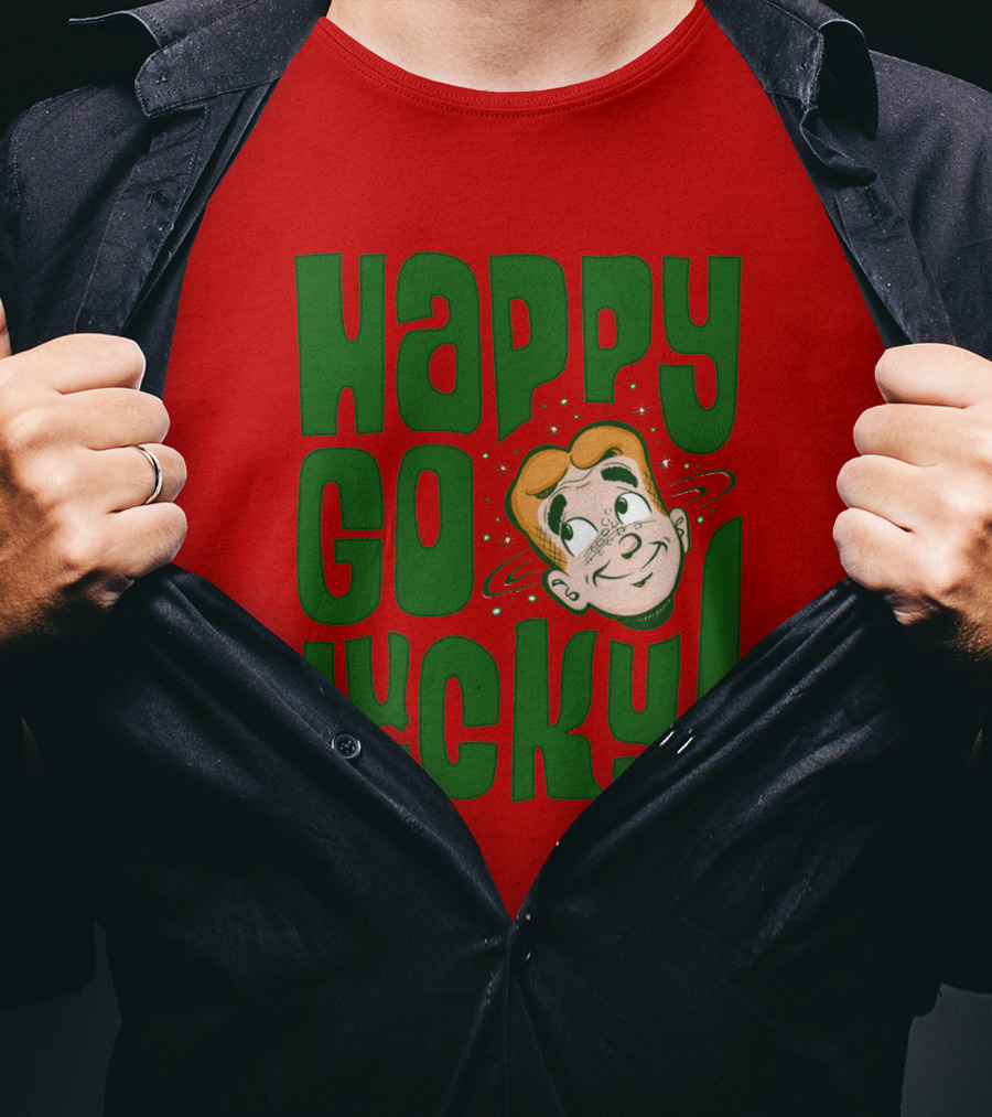 Happy Go Lucky Archie Comics Merch New T-Shirt