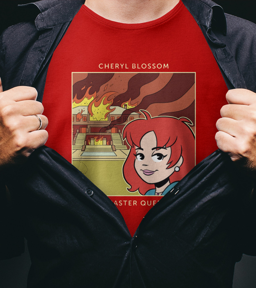 Cheryl Blossom Disaster Queen Archie Comics T-Shirt