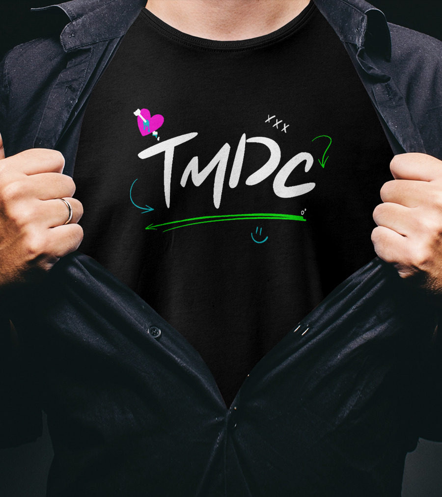 TMDC Heart Arrows Smiley XXX T-Shirt