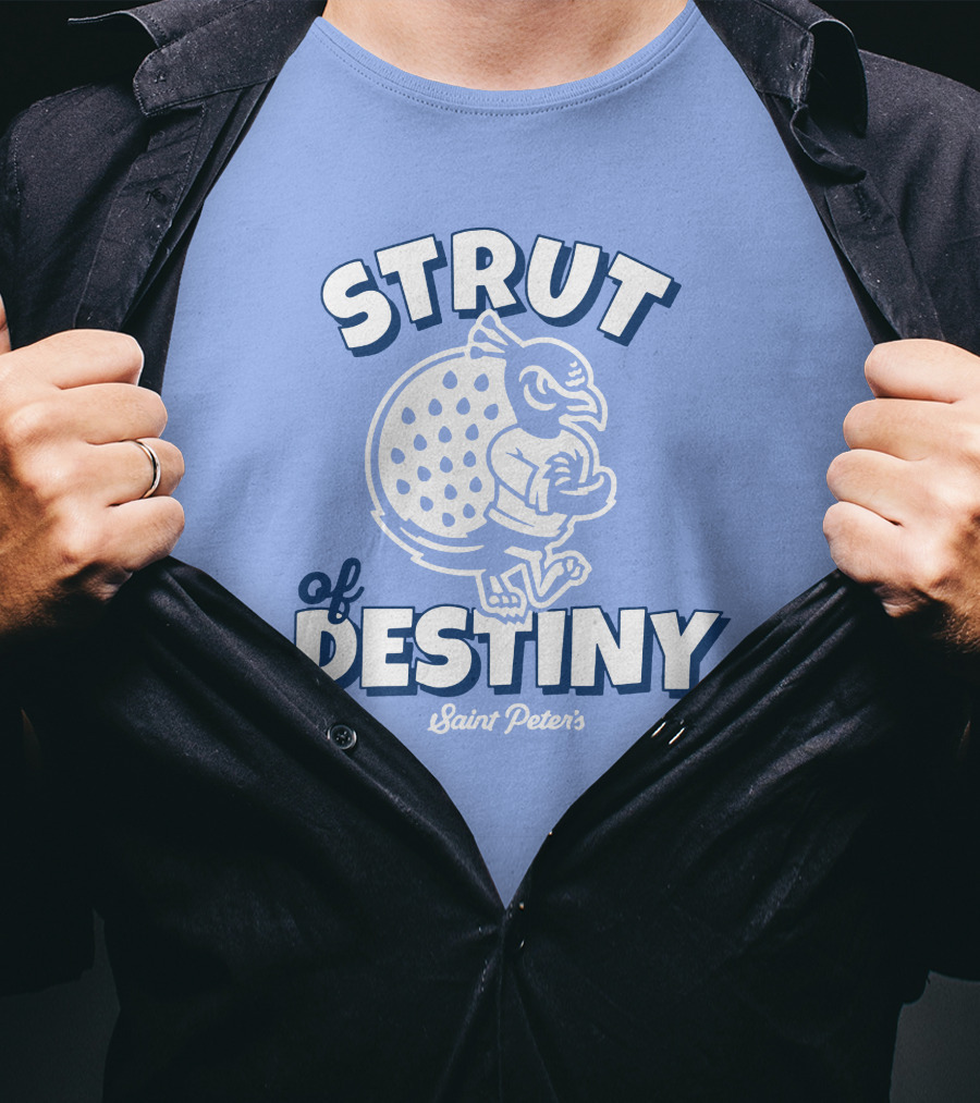 Saint Peter's Strut Of Destiny Peahen March T-Shirt