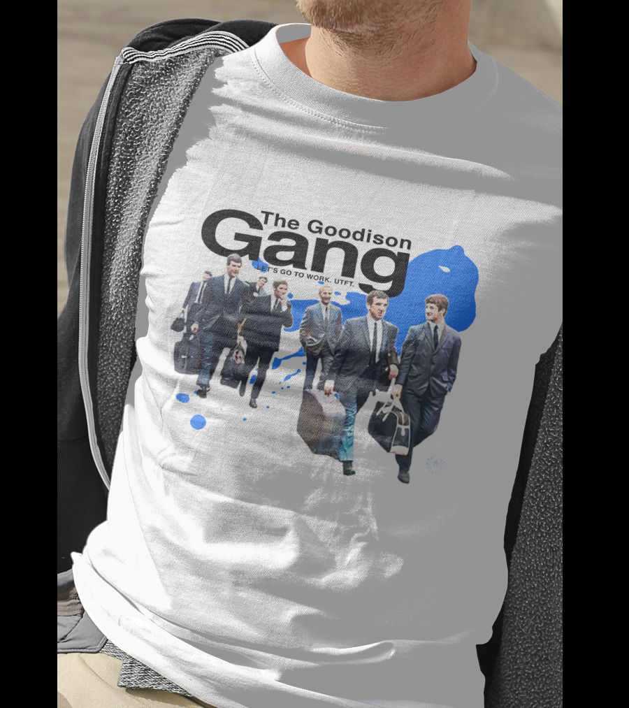 The Goodison Gang Let's Go To Work UTFT Toffee TV Merch T-Shirt